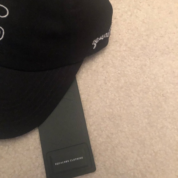 Equalnox Clothing Co. E Black hat ball cap - Picture 2 of 6